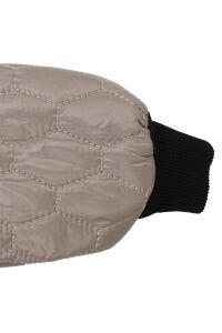 Unisex Vizon İçi Peluş Kapitoneli Mont