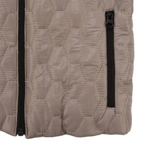 Unisex Vizon İçi Peluş Kapitoneli Mont