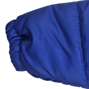 Mavi Simba Baskılı Kapşonlu Mont