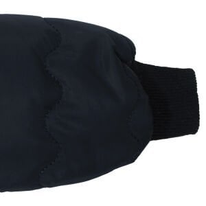 Unisex Lacivert İçi Peluş Kapitoneli Mont