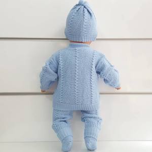 Mavi Bebek Triko 4 lü Takım