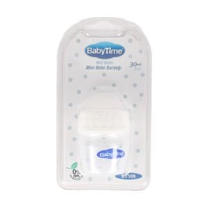 Babytime Beyaz Mini Alıştırma Bardağı