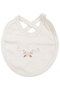 Kız Bebek Ekru Bej Müslin Fırfırlı Fistolu Çiçek Nakışlı 5 Parça Hastane Çıkış Seti