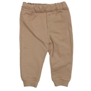 Erkek Bebek Kiremit Bej Şişme Yelekli Önü Kapalı Cepli 3'lü Takım