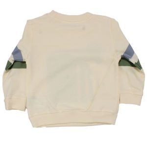 Erkek Bebek Yeşil Bej Şişme Yelekli Önü Kapalı Cepli 3'lü Takım