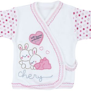 Chery Kalpli Pembe 5 Parça Kız Bebek Hastane Çıkış Seti