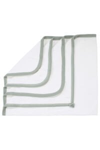 Erkek Bebek Ekru Yeşil Man Nakışlı Ayı Nakışlı Havlu