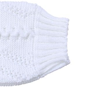 Beyaz Bebek Triko 4 lü Takım