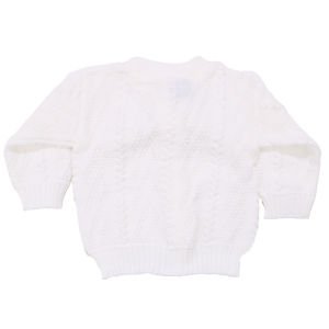 Beyaz Bebek Triko 4 lü Takım