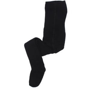 Unisex Siyah Çift Katlı Havlu Külotlu Çorap