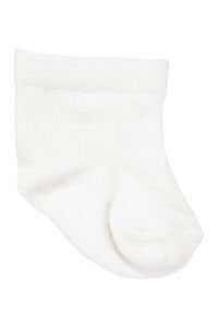 Erkek Bebek Kahve Ekru Yeşil Çizgili 3'lü Çorap Set 0-6