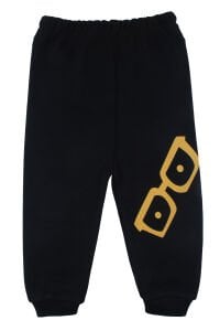 Küçük Adam Sarı Siyah 2 li Erkek Bebek Takım