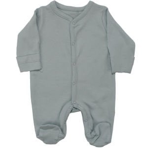 Unisex Mavi Tulumlu Battaniyeli 7 Parça Hastane Çıkış Seti