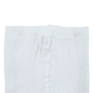 Unisex Beyaz Çift Katlı Havlu Külotlu Çorap