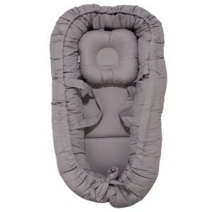 Unisex Gri Yastıklı Taşınabilir Lüx Babynest
