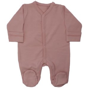 Unisex Pembe Tulumlu Battaniyeli 7 Parça Hastane Çıkış Seti