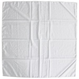 Beyaz Biyeli Yüz Örtüsü