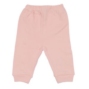 Unisex Manşetli Somon Penye Tek Alt