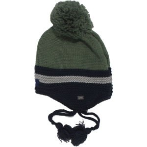 Erkek Çocuk Laci Yeşil Ponponlu Triko Eldiven Atkı Bere Set 1-4 Yaş