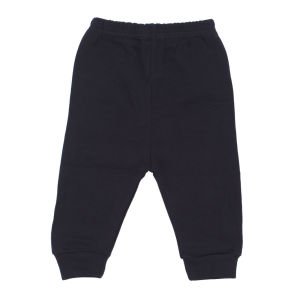 Unisex Lacivert Manşetli Tek Alt