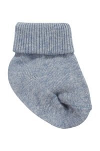 Erkek Bebek Ekru Mavi Sarı Gri Yeşil 5'li Çorap Set 0-6 Ay