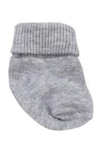 Erkek Bebek Ekru Mavi Sarı Gri Yeşil 5'li Çorap Set 0-6 Ay