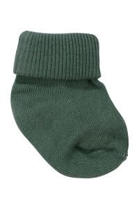 Erkek Bebek Ekru Mavi Sarı Gri Yeşil 5'li Çorap Set 0-6 Ay