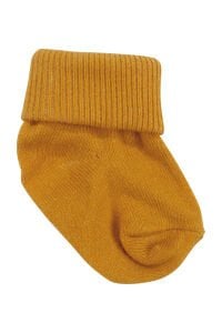 Erkek Bebek Ekru Mavi Sarı Gri Yeşil 5'li Çorap Set 0-6 Ay