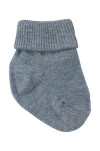 Erkek Bebek Beyaz Laci Mavi Yeşil 5'li Çorap Set 0-6 Ay