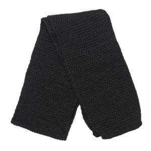 Erkek Çocuk Füme Kahve Şeritli Triko Eldiven Atkı Bere Set 4-8 Yaş