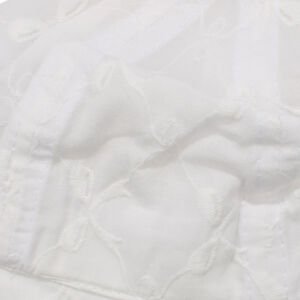 Kız Çocuk Beyaz Fiyonk Desenli Fötr Şapka 4-8 Yaş