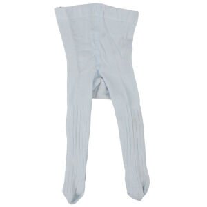 Unisex Mavi Fitilli Külotlu Çorap