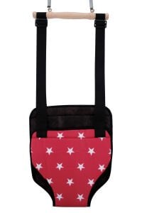 Unisex Kırmızı Yıldızlı Hoppala Salıncak