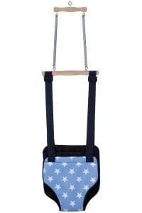 Unisex Mavi Yıldız Desenli Hoppala Salıncak