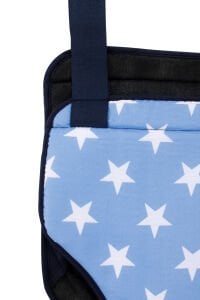 Unisex Mavi Yıldız Desenli Hoppala Salıncak