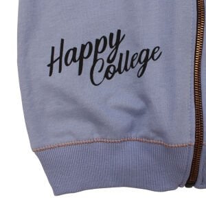 Kız Çocuk Mor Fare Baskılı Kapşonlu Hırkalı 2'li Takım