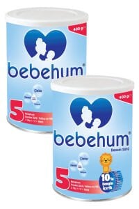 Bebehum Teneke 5 Devam Sütü 400 gr 2 Yaş+ x2 Adet