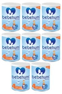 Bebehum Teneke 4 Devam Sütü 400 gr 12+ Ay x8 Adet