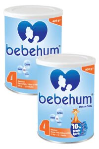 Bebehum Teneke 4 Devam Sütü 400 gr 12+ Ay x2 Adet