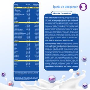 Bebehum Teneke 3 Devam Sütü 400 gr 9-12 Ay x2 Adet