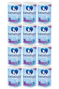 Bebehum Teneke 3 Devam Sütü 400 gr 9-12 Ay x12 Adet