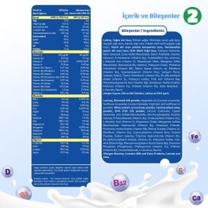 Bebehum Teneke 2 Devam Sütü 400 gr 6-9 Ay x2 Adet