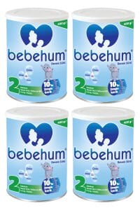 Bebehum Teneke 2 Devam Sütü 400 gr 6-9 Ay x4 Adet
