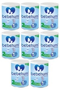Bebehum Teneke 2 Devam Sütü 400 gr 6-9 Ay x8 Adet