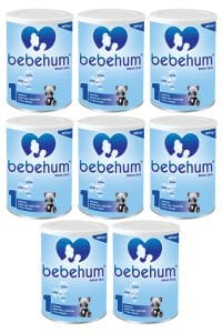 Bebehum Teneke 1 Bebek Sütü 400 gr 0-6 Ay x8 Adet