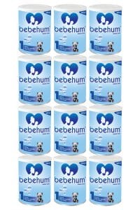 Bebehum Teneke 1 Bebek Sütü 400 gr 0-6 Ay x12 Adet