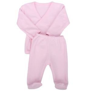 Kız Bebek Pembe Sade 5 parça Hastane Çıkışı
