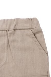 Erkek Çocuk Kahve All Star Yazılı Yıldız Baskılı Cepli Şortlu 2'li Takım