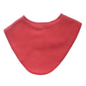Bordo Çıtçıtlı Fular Penye Önlük