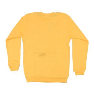 Erkek Çocuk Sarı Speed Yazılı Araba Baskılı Tek Üst Sweat